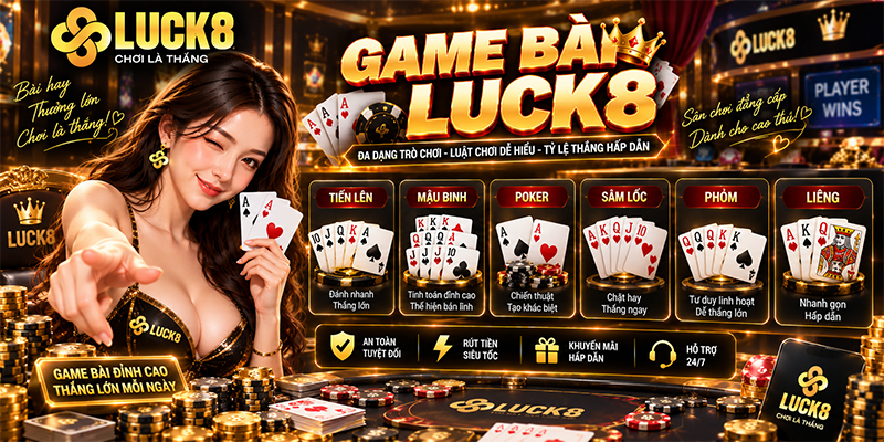 Sảnh game bài Luck8